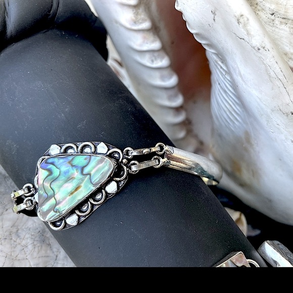 Sterling Silver and Abalone Assorted Artisan Handcrafted Jewelry Selections - Picture 8 of 16